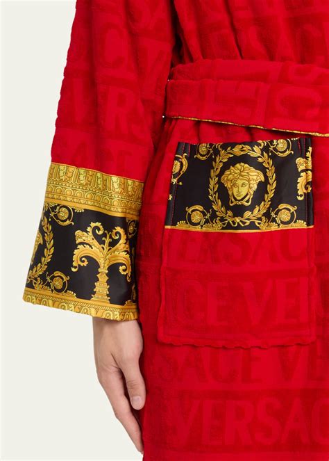 robe versace google image|Versace unisex barocco sleeve robe.